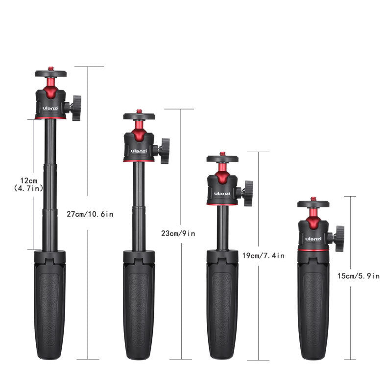 JMT-816842 Desktop Tripod for Smartphones and Micro Cameras, Adjustable ABS & Aluminum Design, Model: MT-08