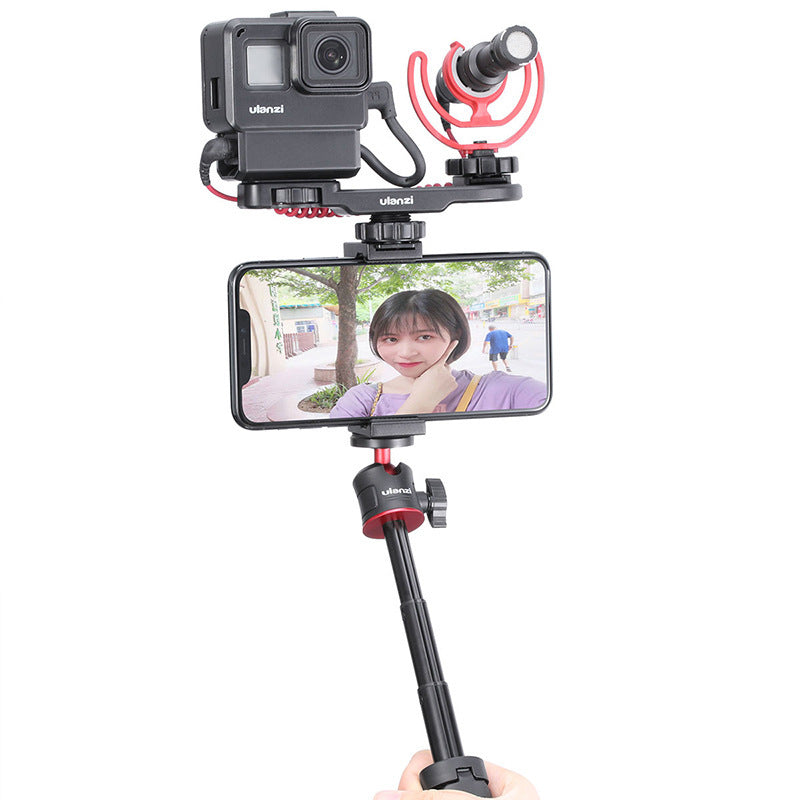 JMT-816842 Desktop Tripod for Smartphones and Micro Cameras, Adjustable ABS & Aluminum Design, Model: MT-08