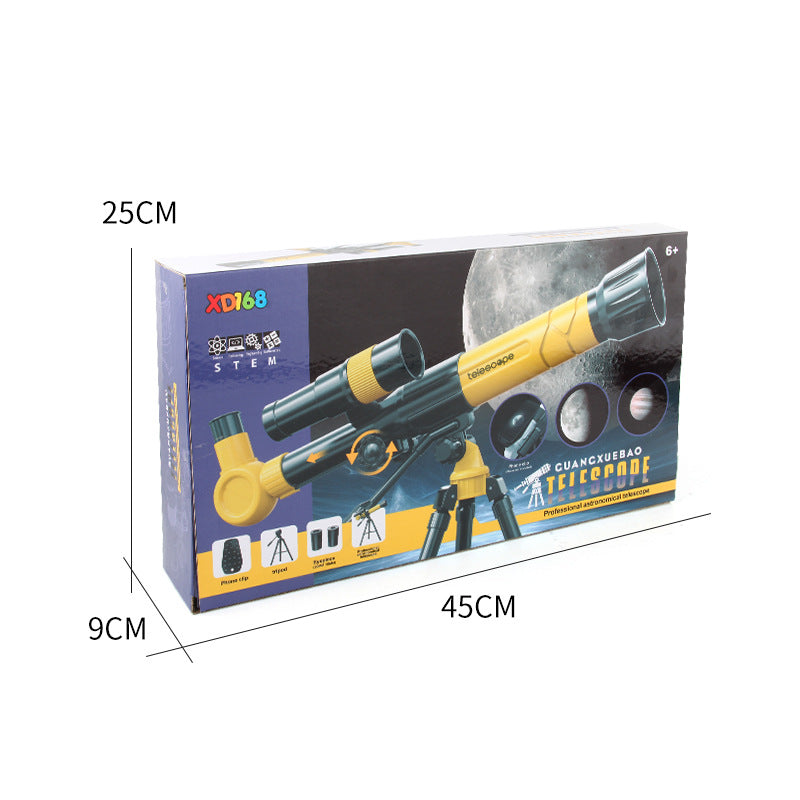 JMT-816906 Kids Beginner Telescope 150X with Adjustable Tripod for Stargazing