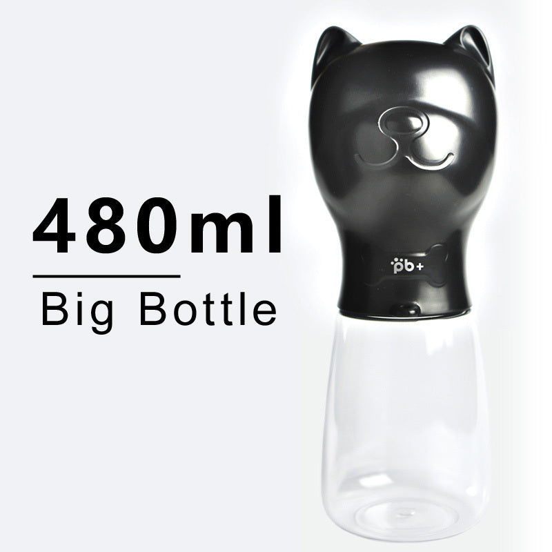 JMT-817162 Portable Pet Water Bottle with Drinking Cup for Dogs and Cats - Leak-Proof Design, Ideal for Outdoor Use