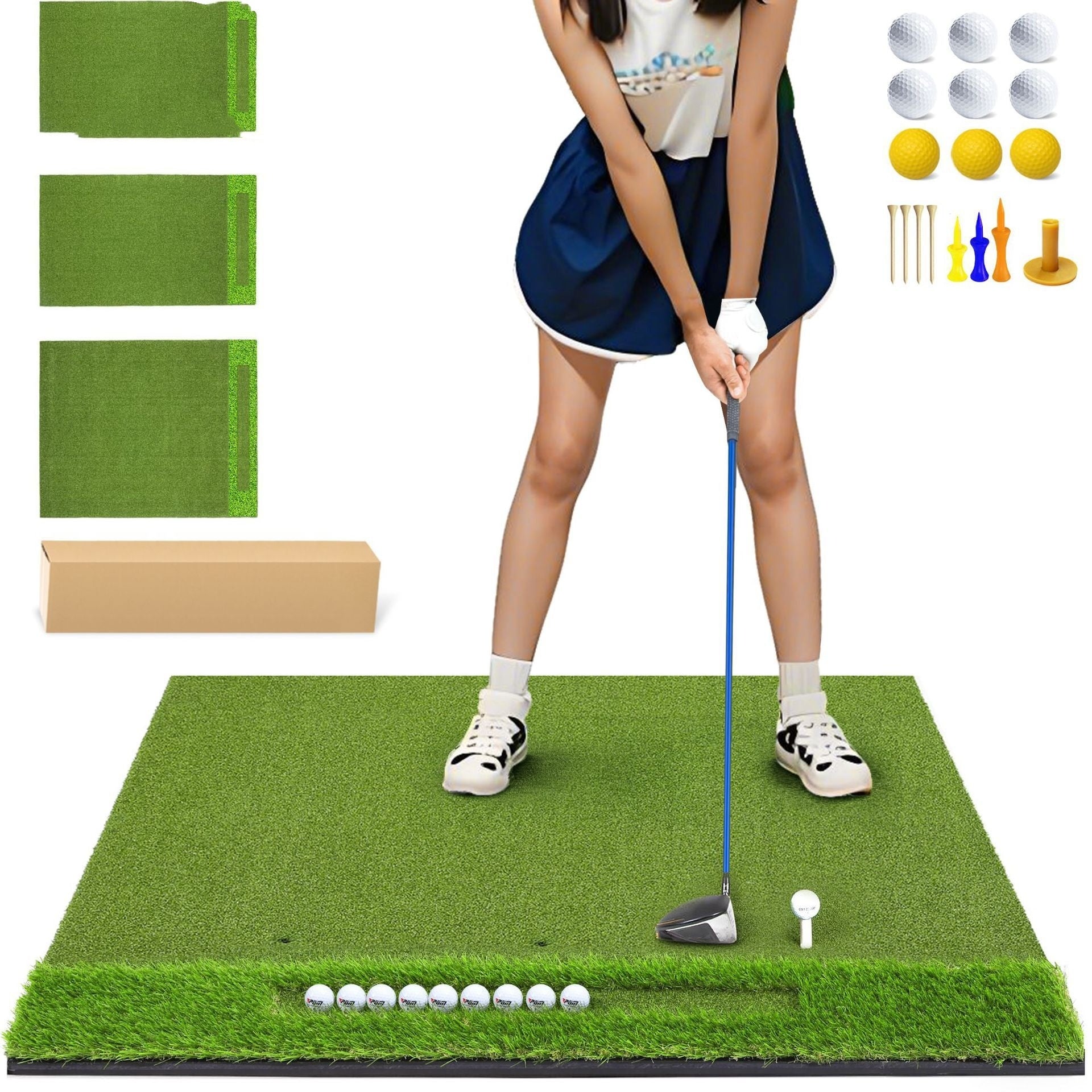 JMT-817994 High-Density Curved Wire Swing Mat for Indoor and Outdoor Use