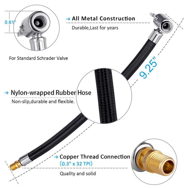 JMT-818058 Air Pump Extension Tube for On-Board Use