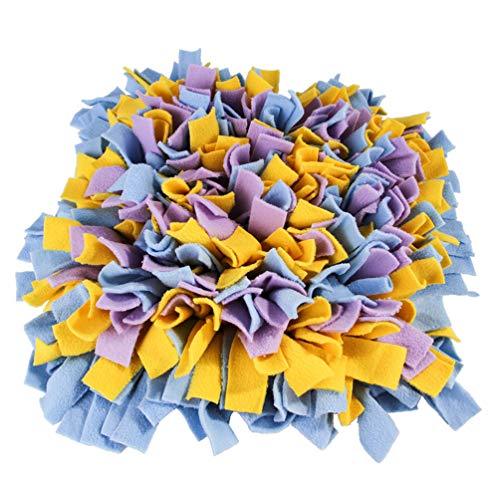 JMT-818122 Slow Food Puzzle Training Mat for Dogs - Interactive Foraging Blanket, 35x45cm