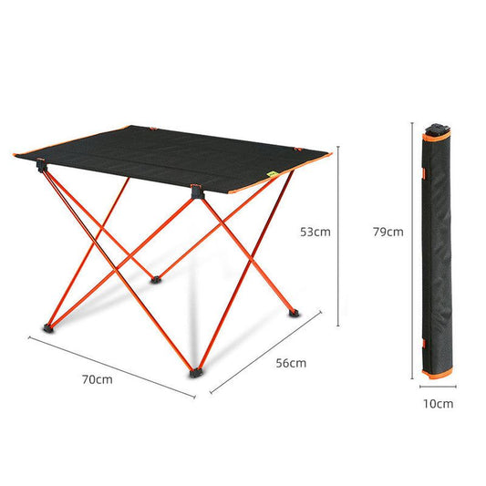 JMT-818186 Portable Aluminum Alloy Folding Tables and Chairs Set