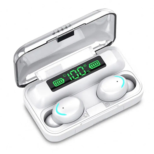 JMT-818314 F9 True Wireless Stereo Earbuds with Waterproof Design and LED Indicator - Sports In-ear Headphones
