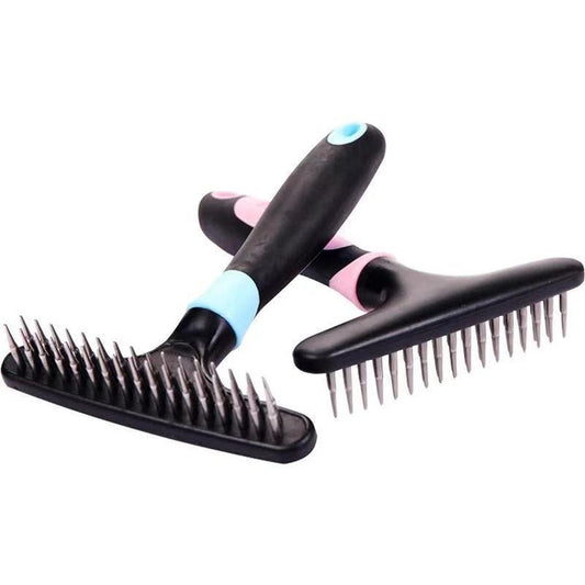 JMT-818378 Stainless Steel Pet Hair Removal Comb for Effective Dog Grooming