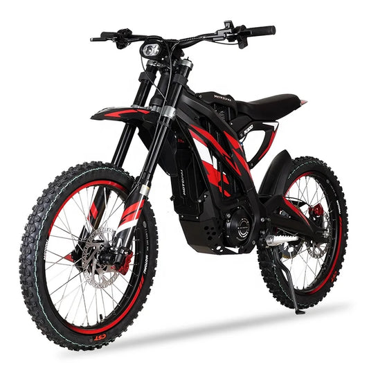 JMT-819210 High-Power 6000W Electric Dirt Bike with Lithium Battery , Top Speed 27.9 mph