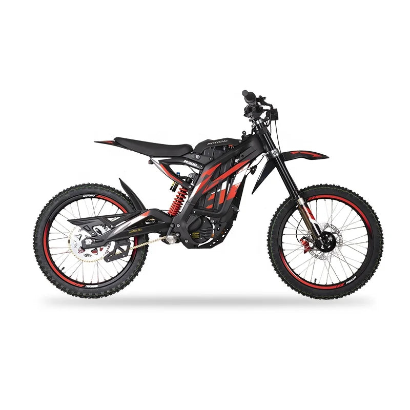 JMT-819210 High-Power 6000W Electric Dirt Bike with Lithium Battery , Top Speed 27.9 mph
