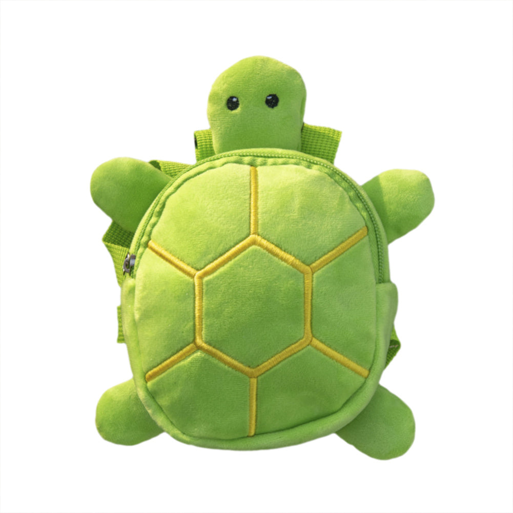 JMT-819274 Cartoon Turtle Shape Dog Backpack Harness with Metal Zipper and Large Capacity for Pets
