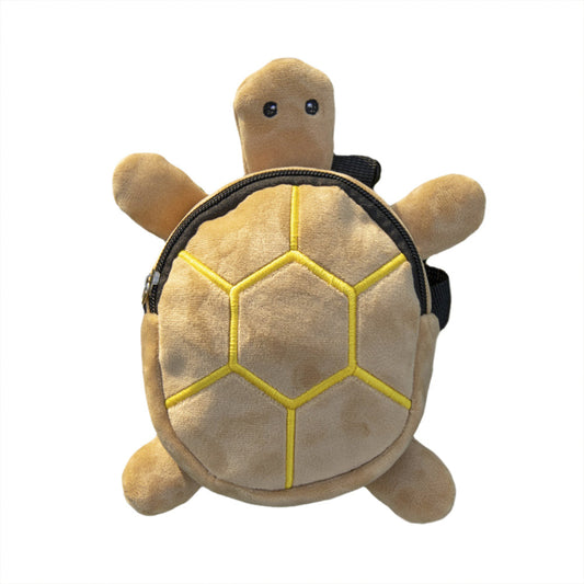 JMT-819274 Cartoon Turtle Shape Dog Backpack Harness with Metal Zipper and Large Capacity for Pets