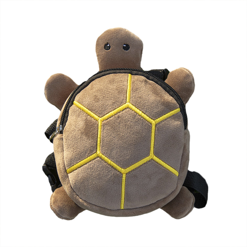 JMT-819274 Cartoon Turtle Shape Dog Backpack Harness with Metal Zipper and Large Capacity for Pets