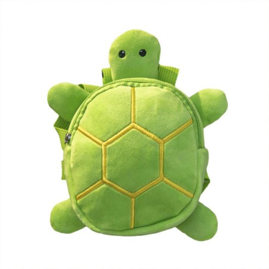 JMT-819274 Cartoon Turtle Shape Dog Backpack Harness with Metal Zipper and Large Capacity for Pets