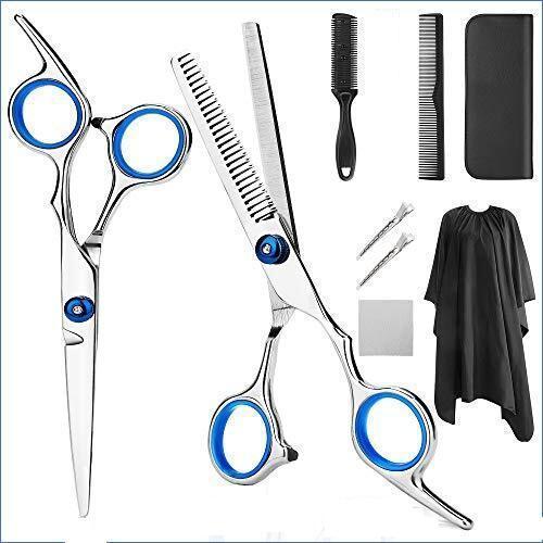 JMT-819274 Premium Hairdressing Scissors Set for Precision Cutting - 6 to 10 Pieces for Professional Use