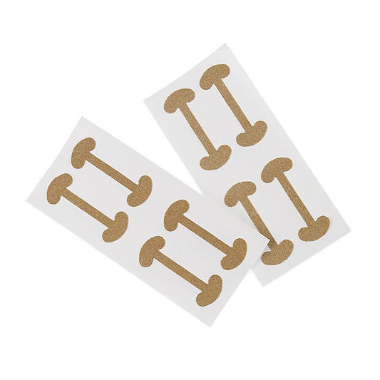 JMT-819594 Cotton Toe Stickers for Quick Pedicure and Nail Care - Skin Color, Free Size