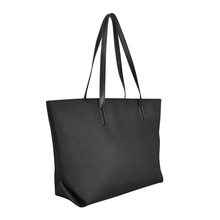 JMT-819786 Large Capacity Nylon Twill Multi-Compartment Laptop Tote Bag for Women