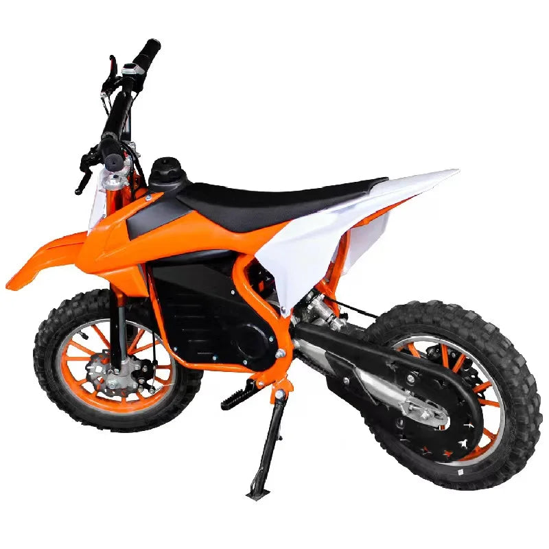 JMT-820042 10-Inch Electric Dirt Bike for Kids with Off-Road Capabilities , Top Speed 27.9 mph