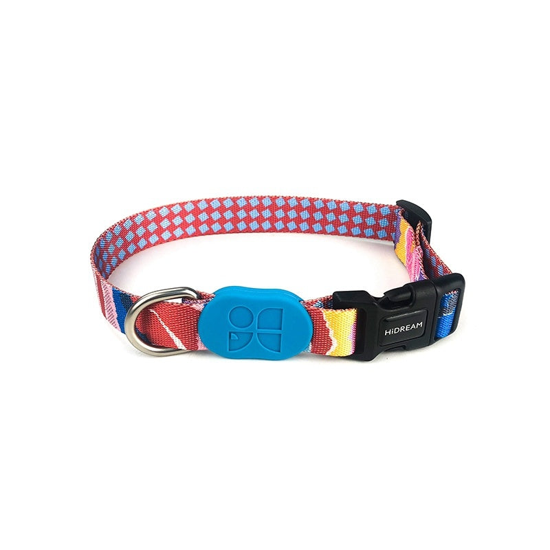 JMT-820106 Reflective Adjustable Dog Collar - Multiple Sizes Available (S, M, L) - Ideal for All Breeds