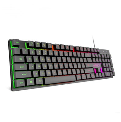 JMT-821066 Backlit Gaming Keyboard with USB Connection and Frosted Keycaps