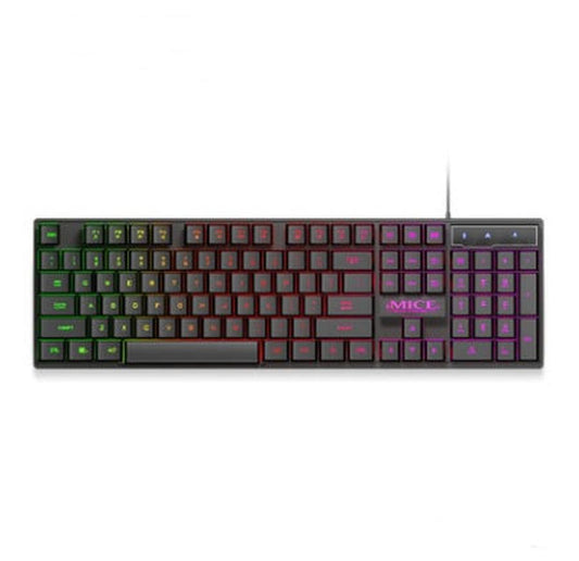 JMT-821066 Backlit Gaming Keyboard with USB Connection and Frosted Keycaps