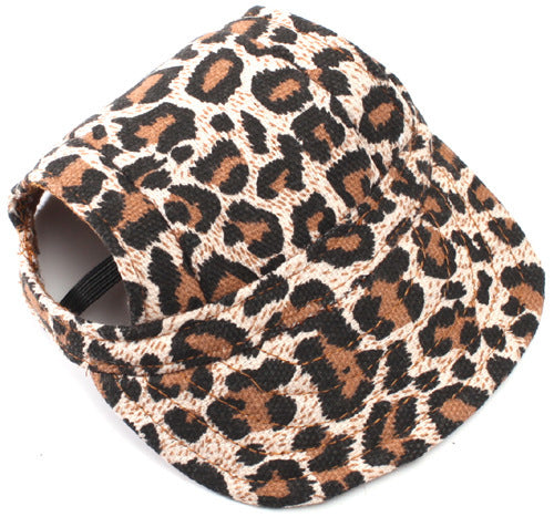 JMT-821066 Camouflage Canvas Dog Baseball Cap - Sun Protection Hat for Pets