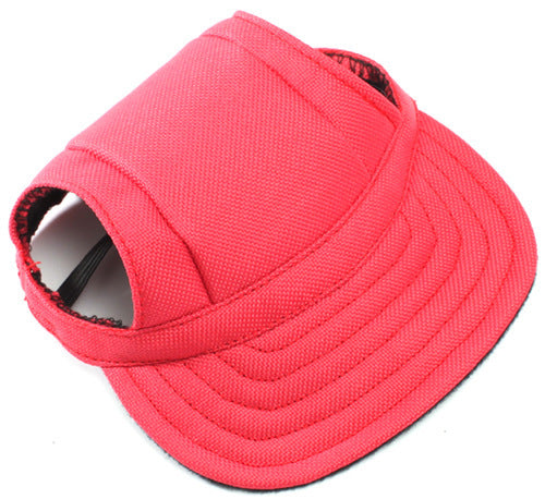 JMT-821066 Camouflage Canvas Dog Baseball Cap - Sun Protection Hat for Pets