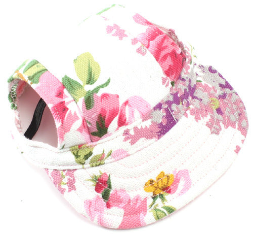 JMT-821066 Camouflage Canvas Dog Baseball Cap - Sun Protection Hat for Pets