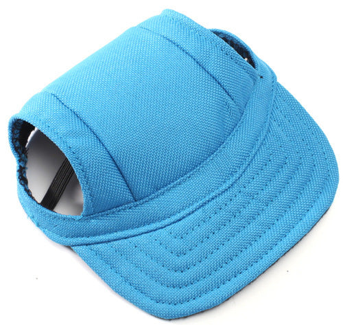 JMT-821066 Camouflage Canvas Dog Baseball Cap - Sun Protection Hat for Pets