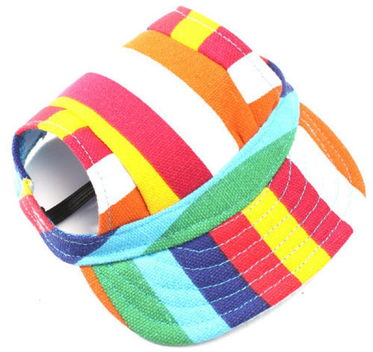 JMT-821066 Camouflage Canvas Dog Baseball Cap - Sun Protection Hat for Pets