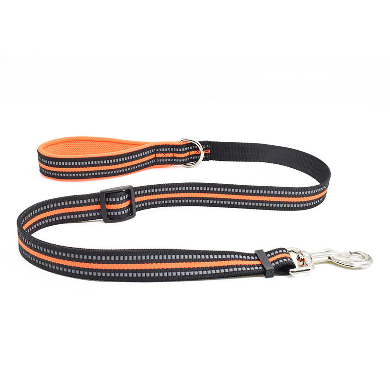 JMT-822090 Reflective Chest Harness for Small to Large Dogs - Adjustable Nylon Strap for Safe Walking