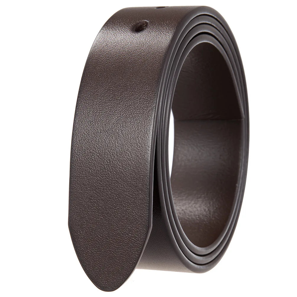 JMT-822346 Designer Leather Pin Buckle Belt 3.8CM Width - Versatile Fashion Accessory
