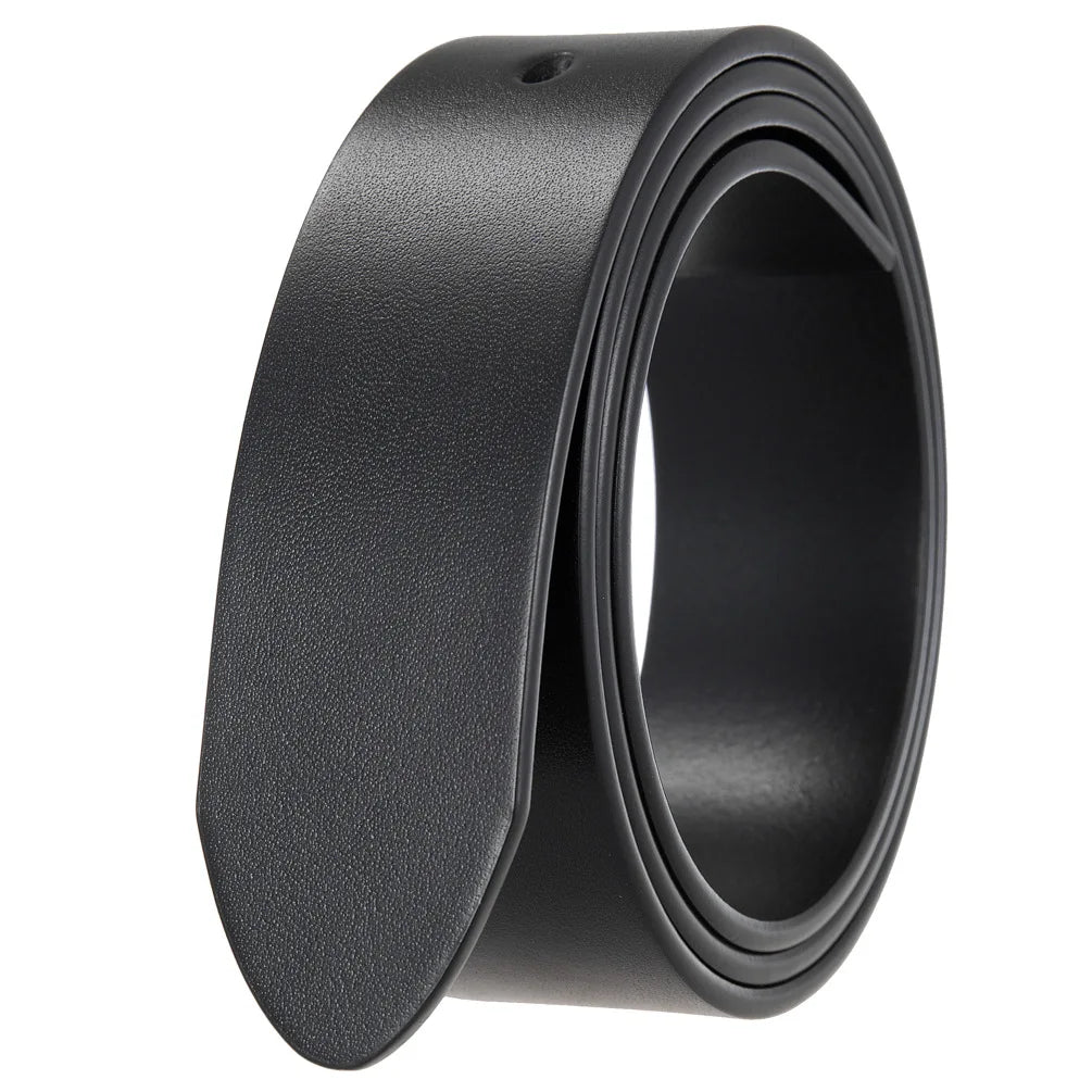 JMT-822346 Designer Leather Pin Buckle Belt 3.8CM Width - Versatile Fashion Accessory