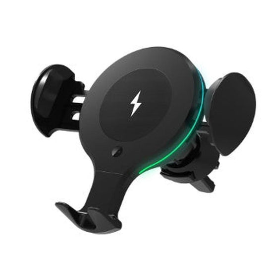 JMT-822602 Wireless Car Charger with Infrared Sensor and RGB Light - Mobile Phone Holder (QI-Compliant)