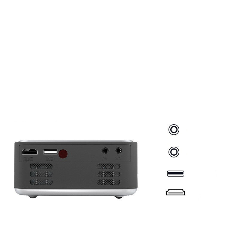 JMT-822922 New T20 Mini Home Projector with LED Technology - HD Resolution, Compact Size for Easy Portability