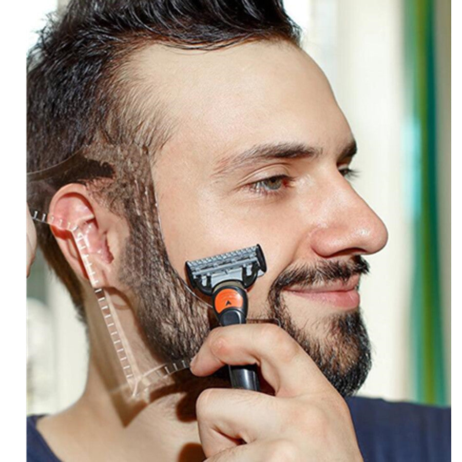 JMT-822986 Beard Shaping Comb Tool for Symmetric Trimming and Grooming at Home