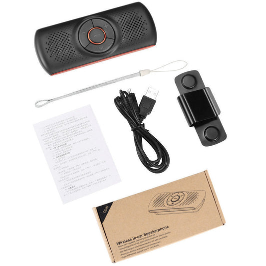 JMT-823242 Wireless Bluetooth Car Hands-Free Speaker with Subwoofer for Smartphones