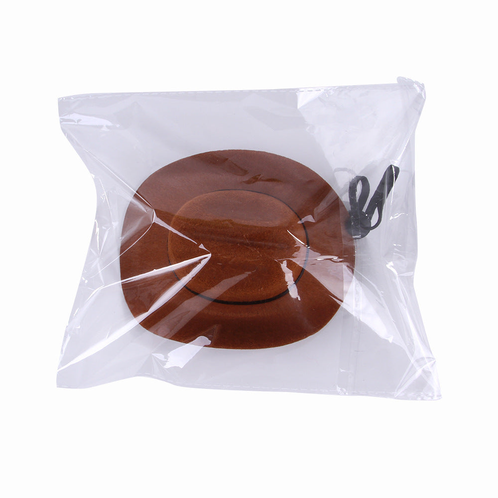 JMT-823562 Adjustable Cowboy Hat for Dogs and Cats - Fun Headwear for Outdoor Adventures and Photo Props