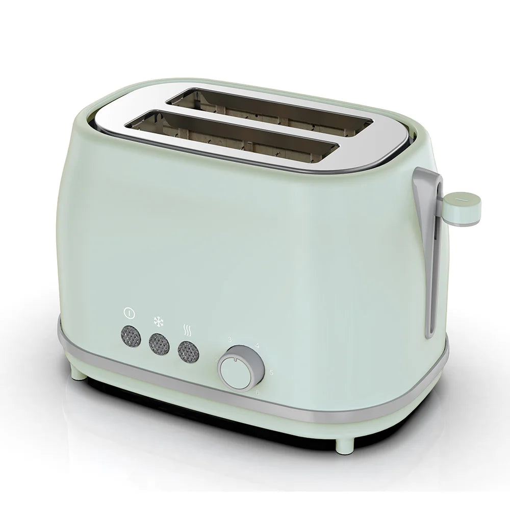 JMT-823562 Automatic Two-Slice Electric Toaster with Retro Design and Digital Controls
