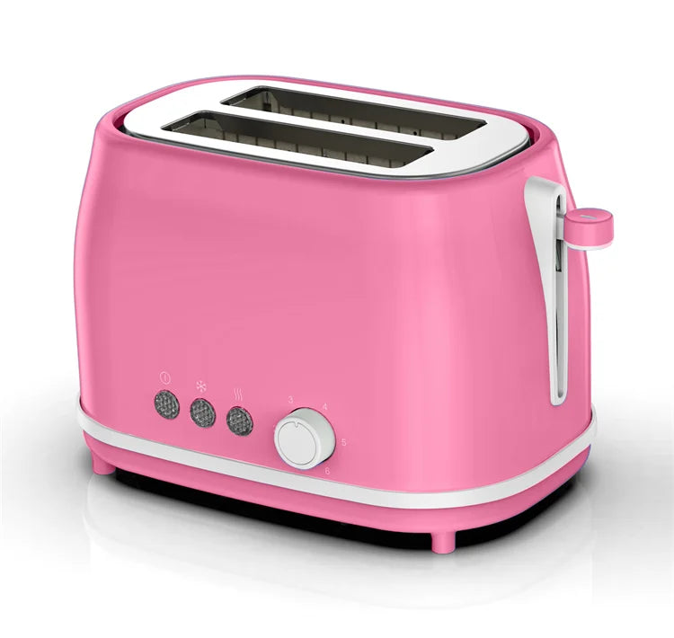 JMT-823562 Automatic Two-Slice Electric Toaster with Retro Design and Digital Controls