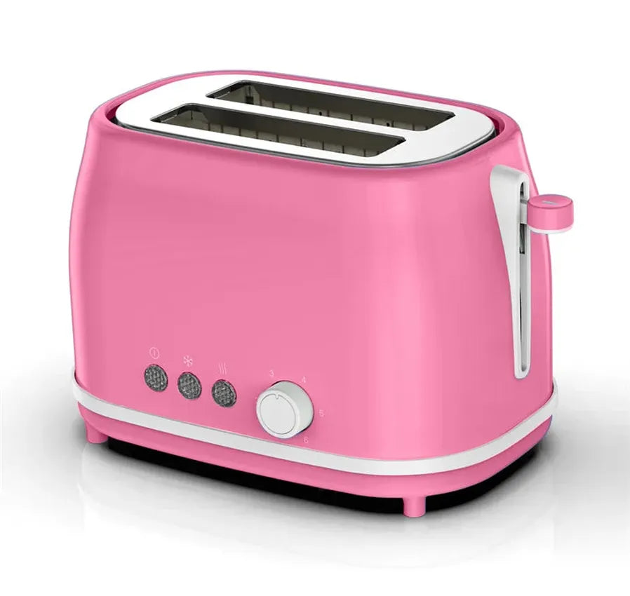 JMT-823562 Automatic Two-Slice Electric Toaster with Retro Design and Digital Controls