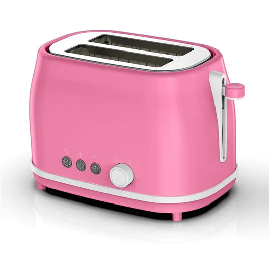JMT-823562 Automatic Two-Slice Electric Toaster with Retro Design and Digital Controls