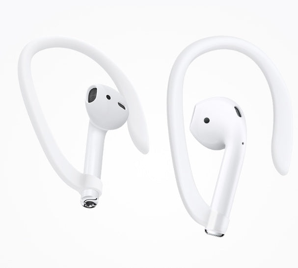 JMT-823882 Silicone Ear Protection Covers for Compatible Ear-Hook Headphones - Available in White, Black, Red, Pink