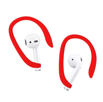 JMT-823882 Silicone Ear Protection Covers for Compatible Ear-Hook Headphones - Available in White, Black, Red, Pink