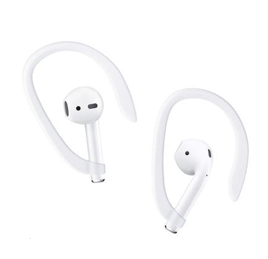 JMT-823882 Silicone Ear Protection Covers for Compatible Ear-Hook Headphones - Available in White, Black, Red, Pink