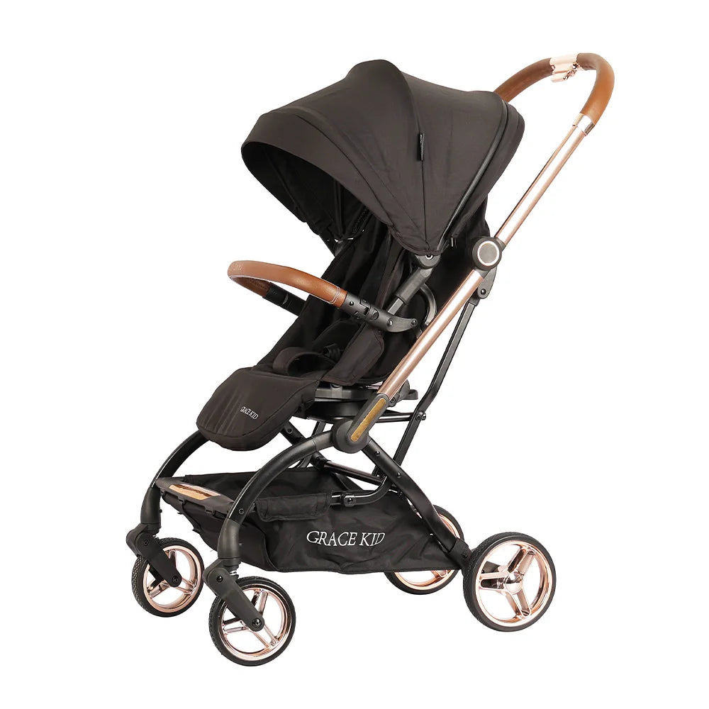 JMT-824074 4-in-1 Lightweight Foldable Baby Stroller with Swivel Seat for Newborns to 3 Months