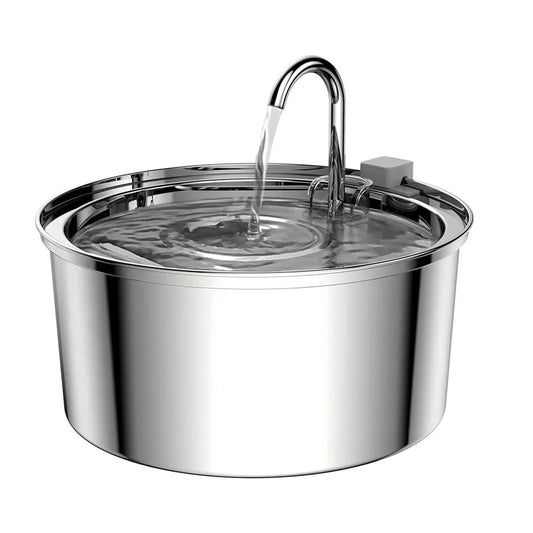 JMT-824266 Automatic Stainless Steel 3.2L Pet Water Fountain Dispenser for Dogs and Cats