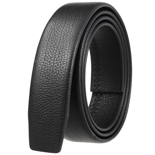 JMT-824650 Double-Sided Cowhide Men's Business Automatic Buckle Belt