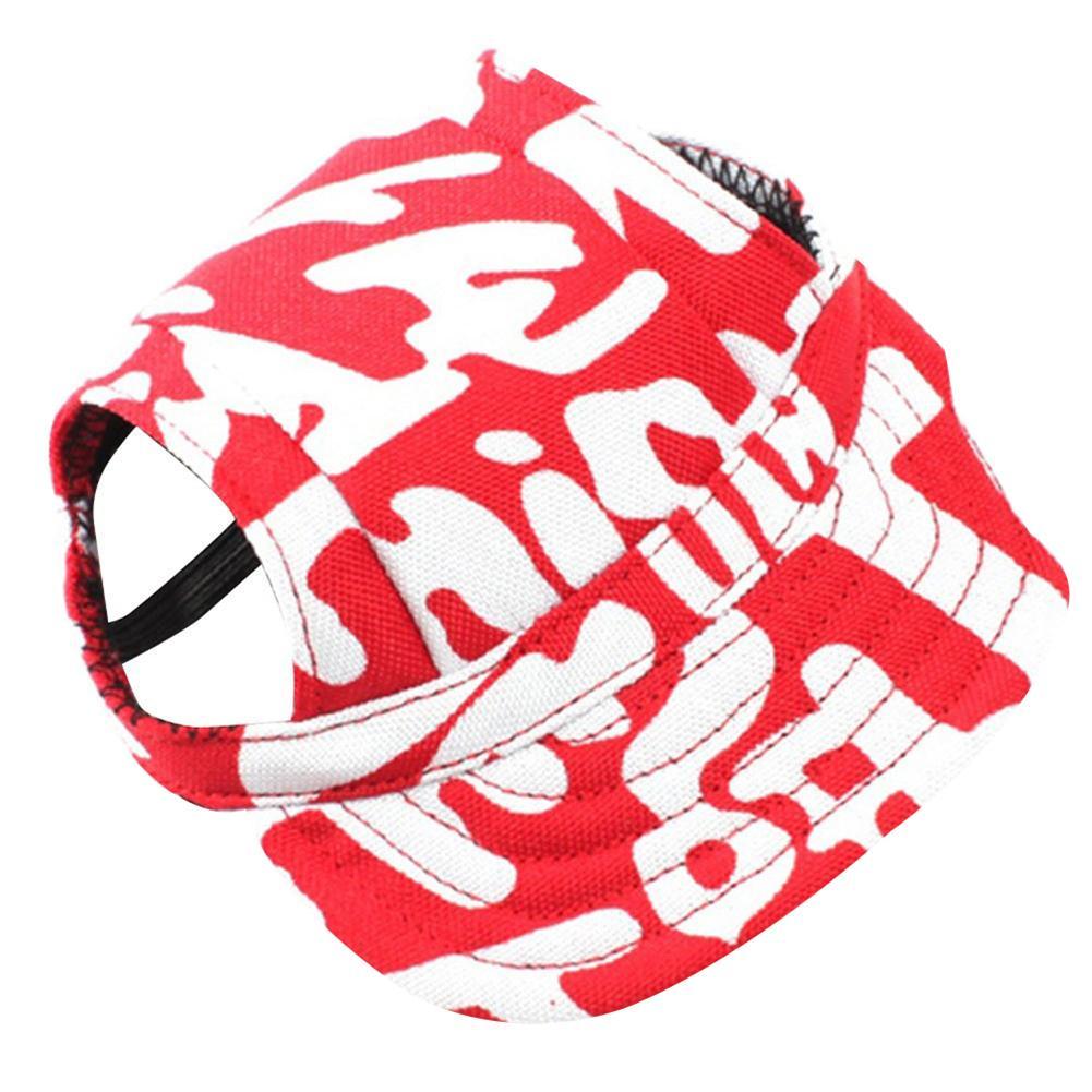 JMT-824714 Pet Baseball Cap for Bichon and Teddy Breeds - Stylish Hair Accessory for Pets