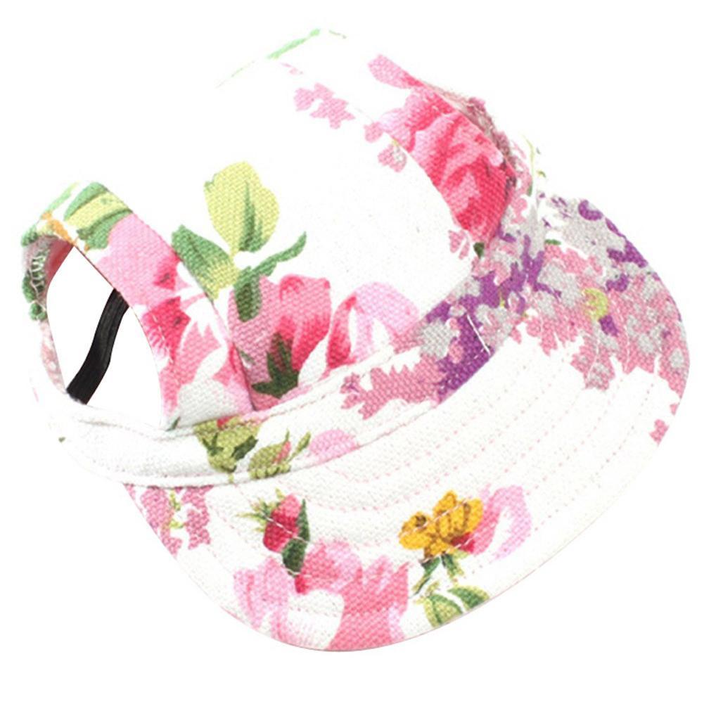 JMT-824714 Pet Baseball Cap for Bichon and Teddy Breeds - Stylish Hair Accessory for Pets