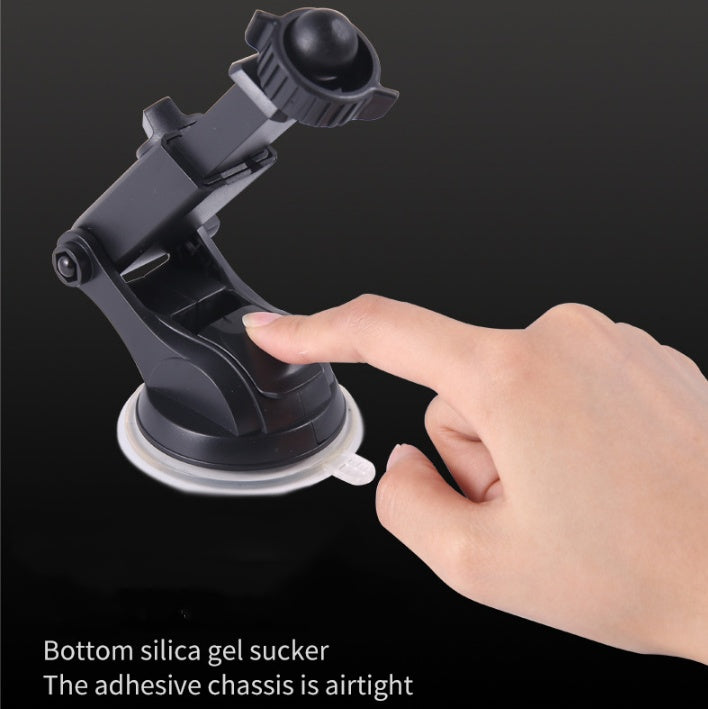 JMT-824906 Adjustable Long Pole Car Phone Holder for 4" to 6.4" Devices, Black
