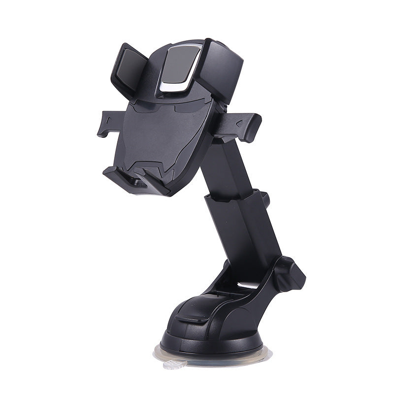 JMT-824906 Adjustable Long Pole Car Phone Holder for 4" to 6.4" Devices, Black